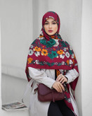 روسری نخی سیااسکارف زنانه