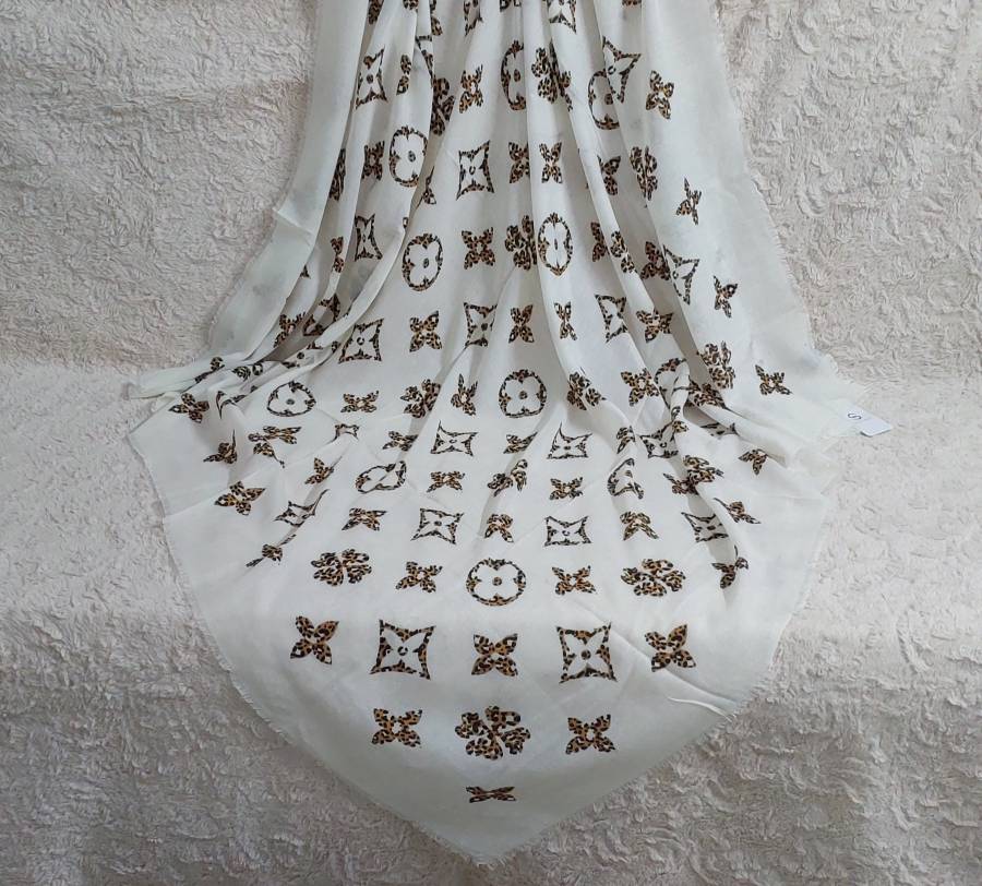 روسری سیااسکارف نخ پنبه زنانه