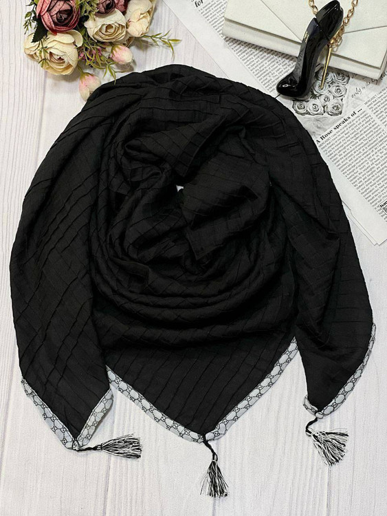 خرید آنلاین روسری نخی پلیسه