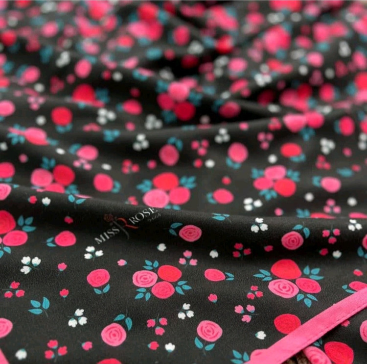 روسری سوپرنخ گلدار