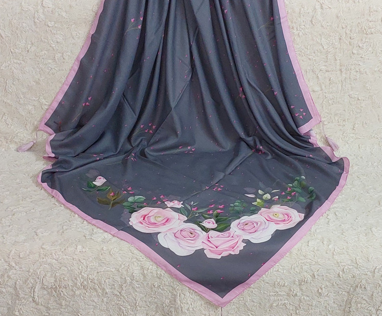 روسری سوپرنخ منگوله دار