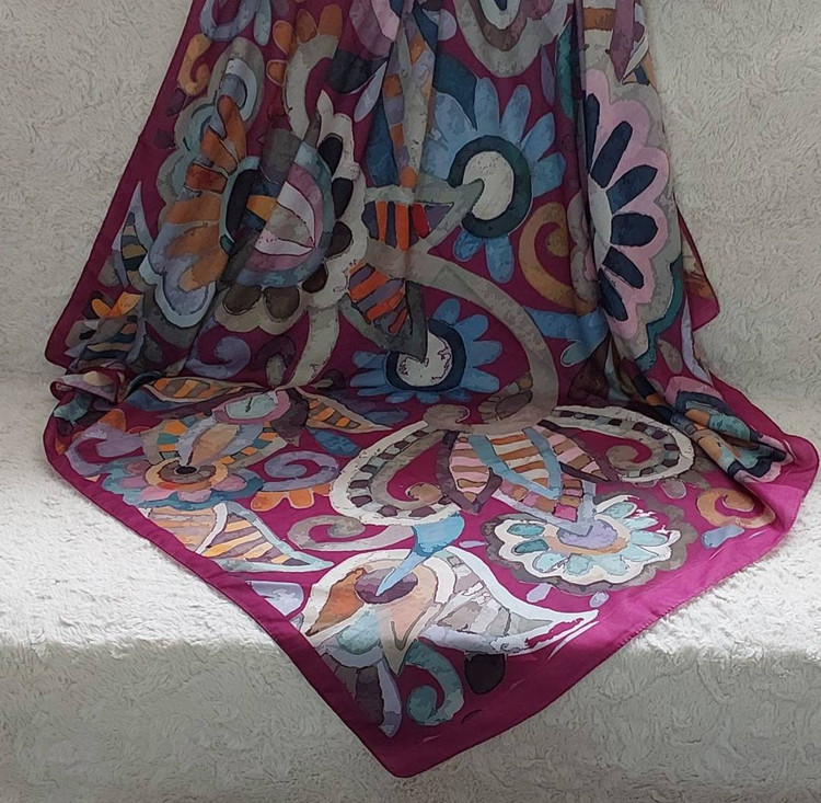 روسری سوپرنخ دورچرخی