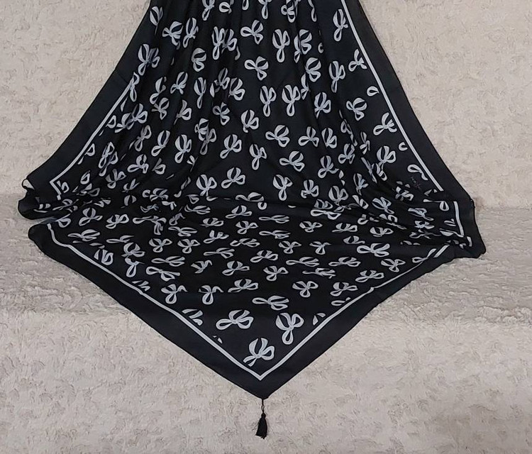 روسری سوپرنخ پاپیونی