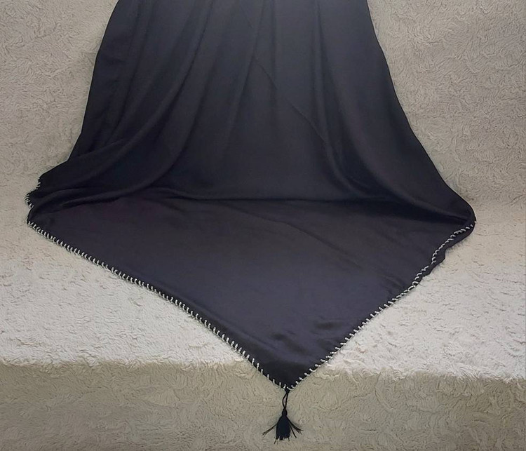 روسری کریستال منگوله دار