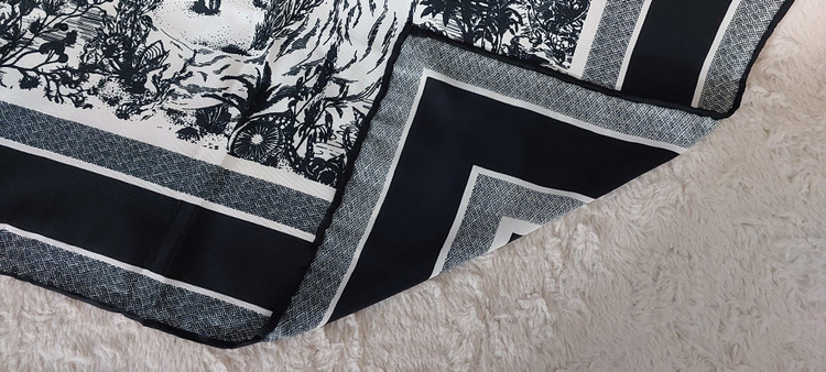 خرید روسری ابریشم توییل قواره ۱۰۰