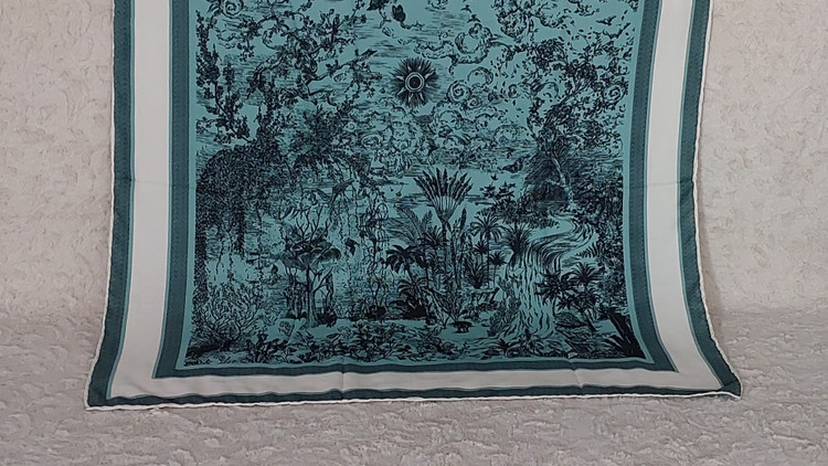 خرید آنلاین روسری ابریشم توییل