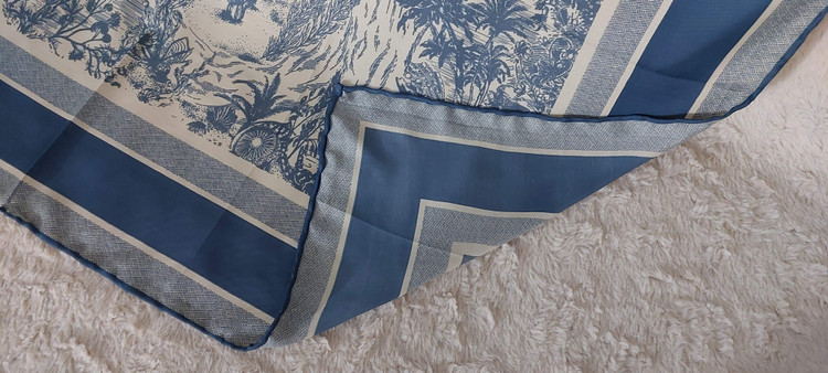 خرید آنلاین روسری ابریشم توییل کجراه