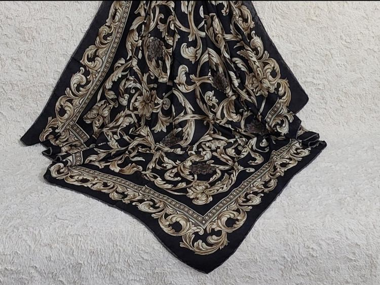روسری زنانه گارزا ژاکارد ویشا قواره ۱۴۰