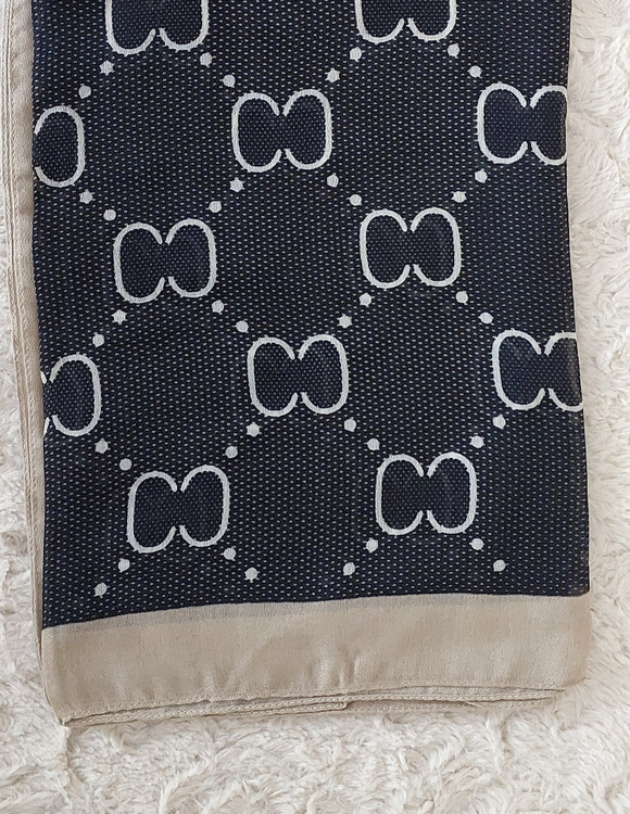 خرید آنلاین روسری نخ سیااسکارف