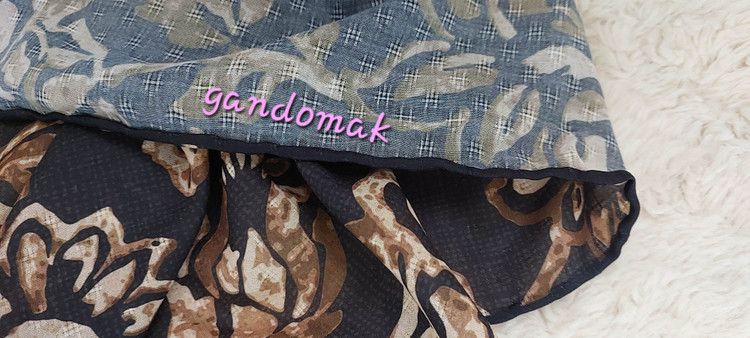 خرید آنلاین روسری نخی گارزا