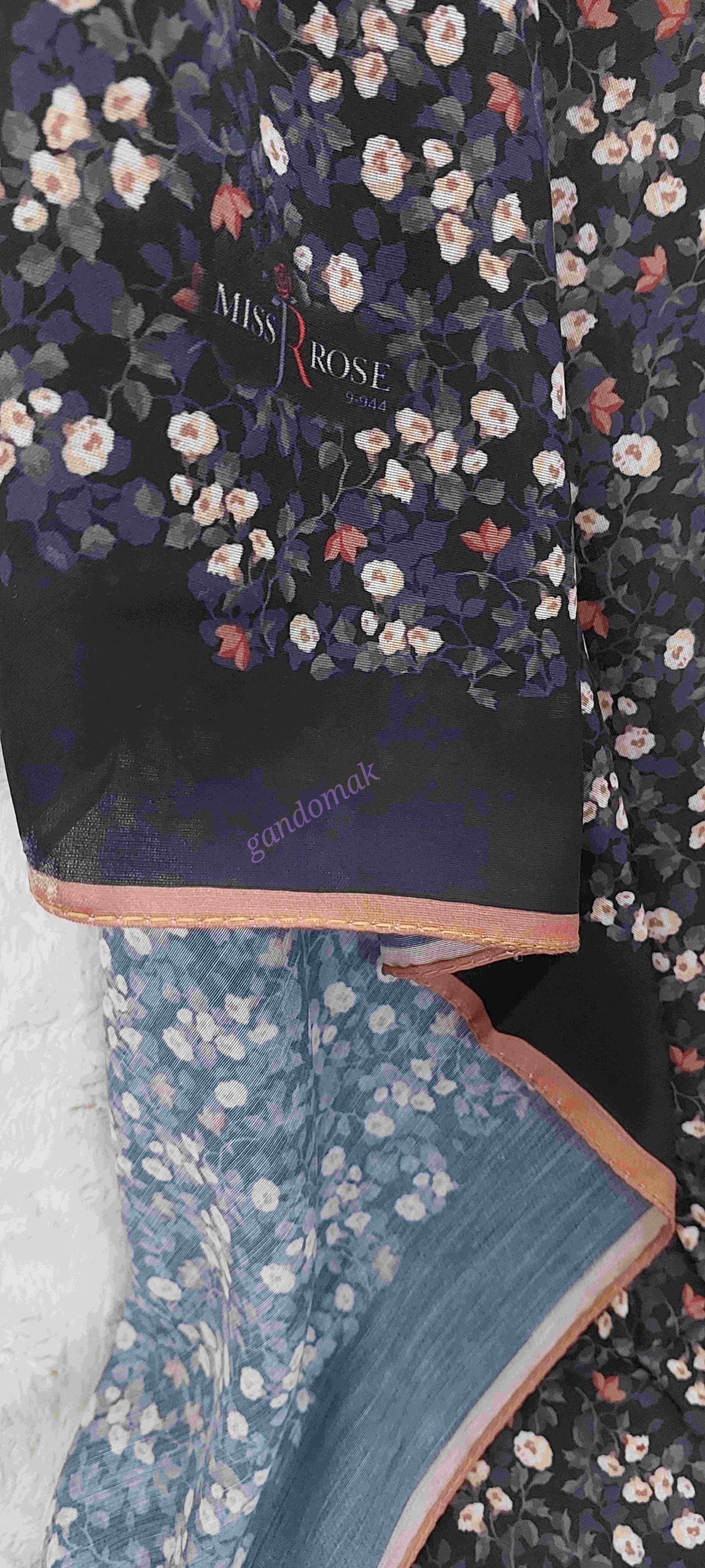روسری سوپرنخ میس رز قواره ۱۴۰