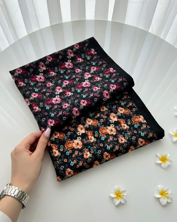 خرید روسری نخی میس رز