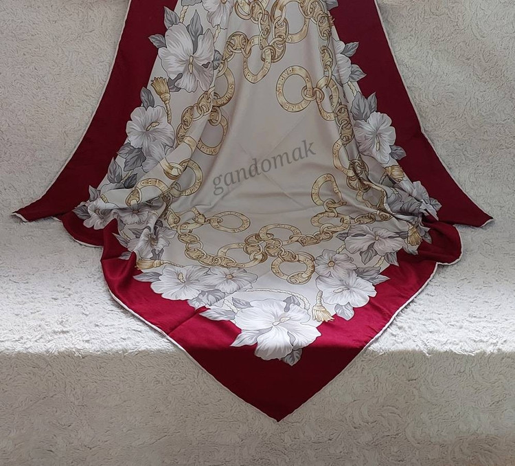 روسری ابریشم توییل زیبا