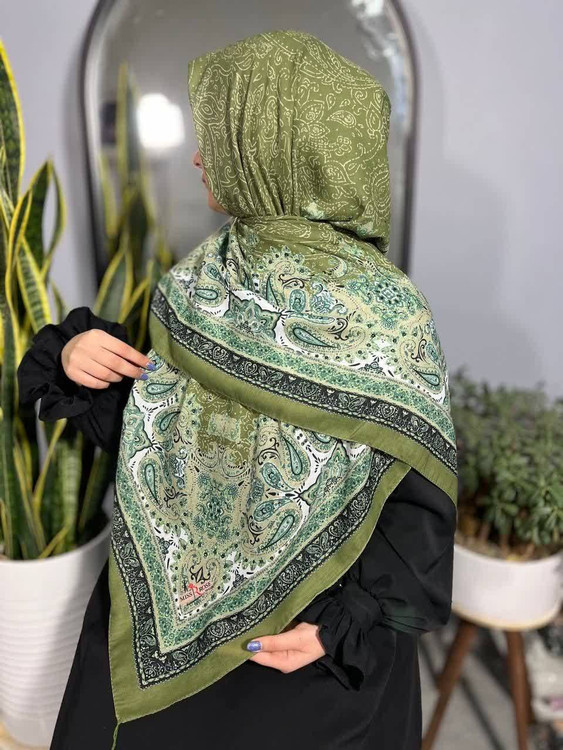 روسری سوپر نخ منگوله دار