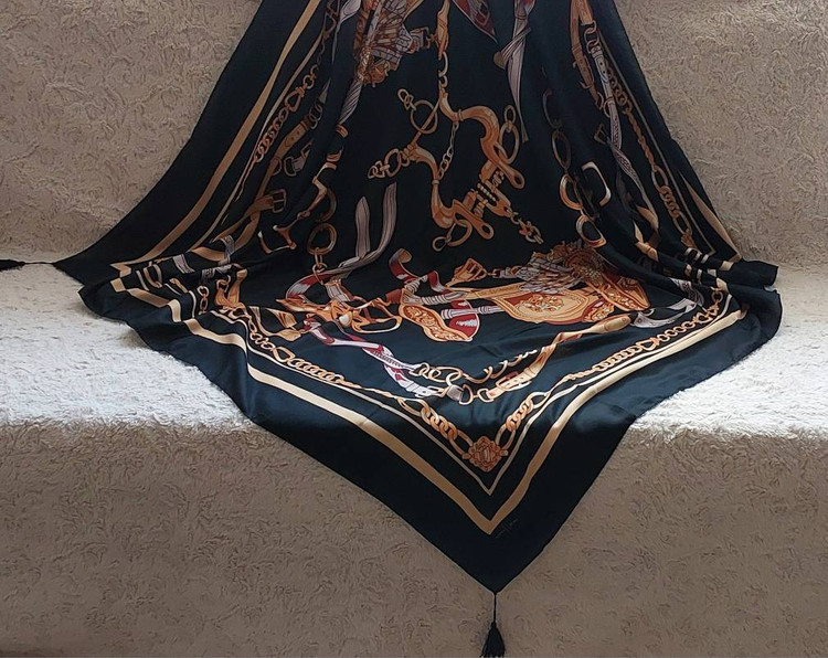 خرید آنلاین روسری نخی میس رز