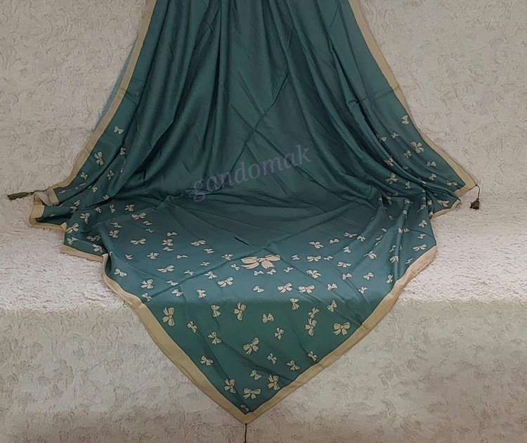 روسری نخی میس رز دوردوخت