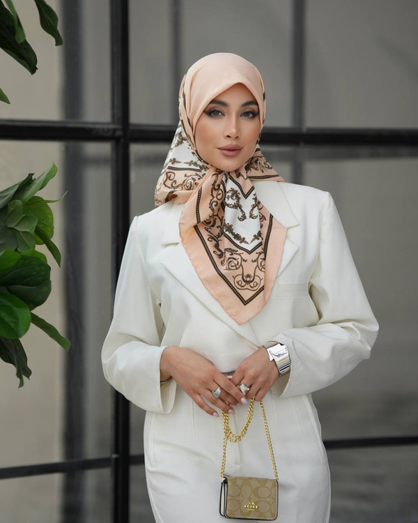 خرید روسری ابریشم توییل کجراه