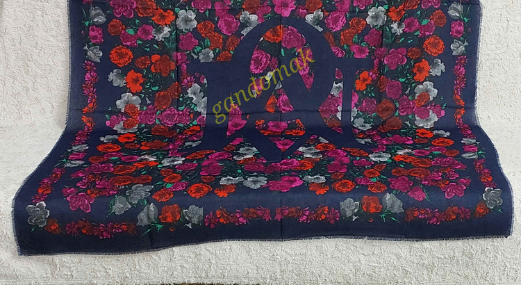 خرید آنلاین روسری نخ سیااسکارف