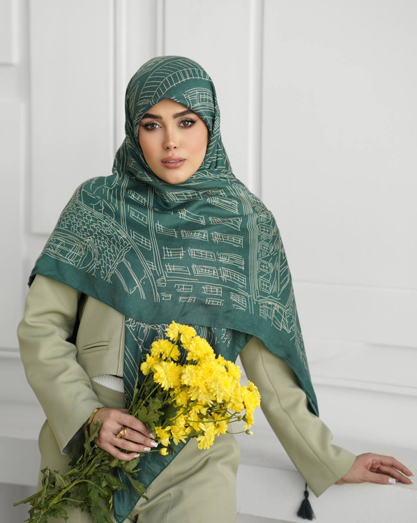 روسری زنانه نخی سیااسکارف ترند