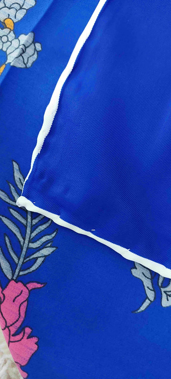 روسری قواره ۱۴۰ دور دست دوز