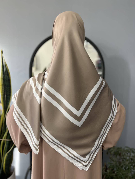 خرید روسری ساتن میس رز