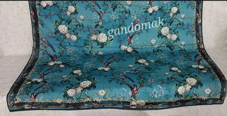 خرید آنلاین روسری کرپ نخ