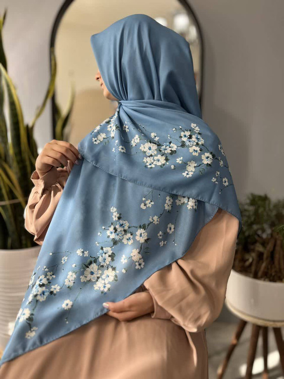 روسری کرپ نخ ترند