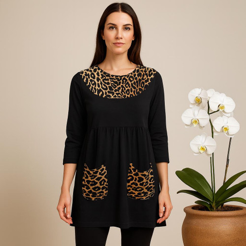 بلوز زنانه ی آستین سه ربع