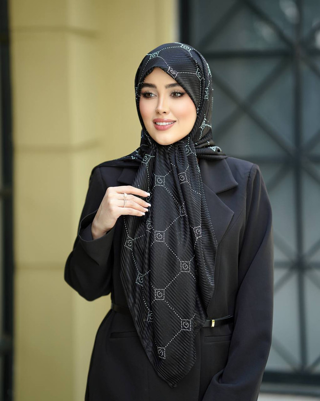 روسری ژان ژان نگین دار