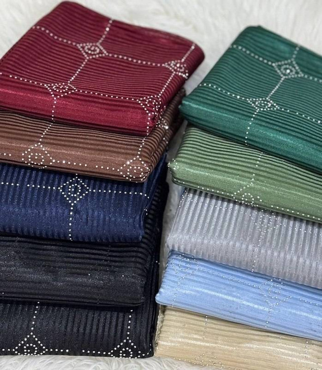 خرید روسری نگین دار