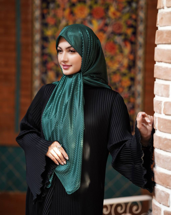 خرید آنلاین روسری ژان ژان زمردی