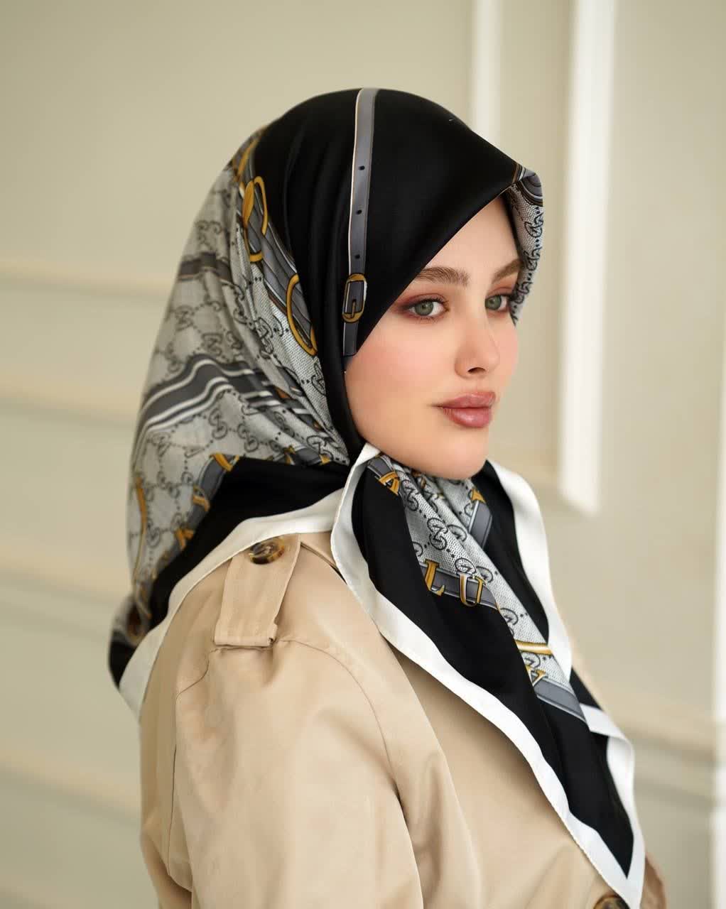 روسری زنانه ابریشم توییل وارداتی