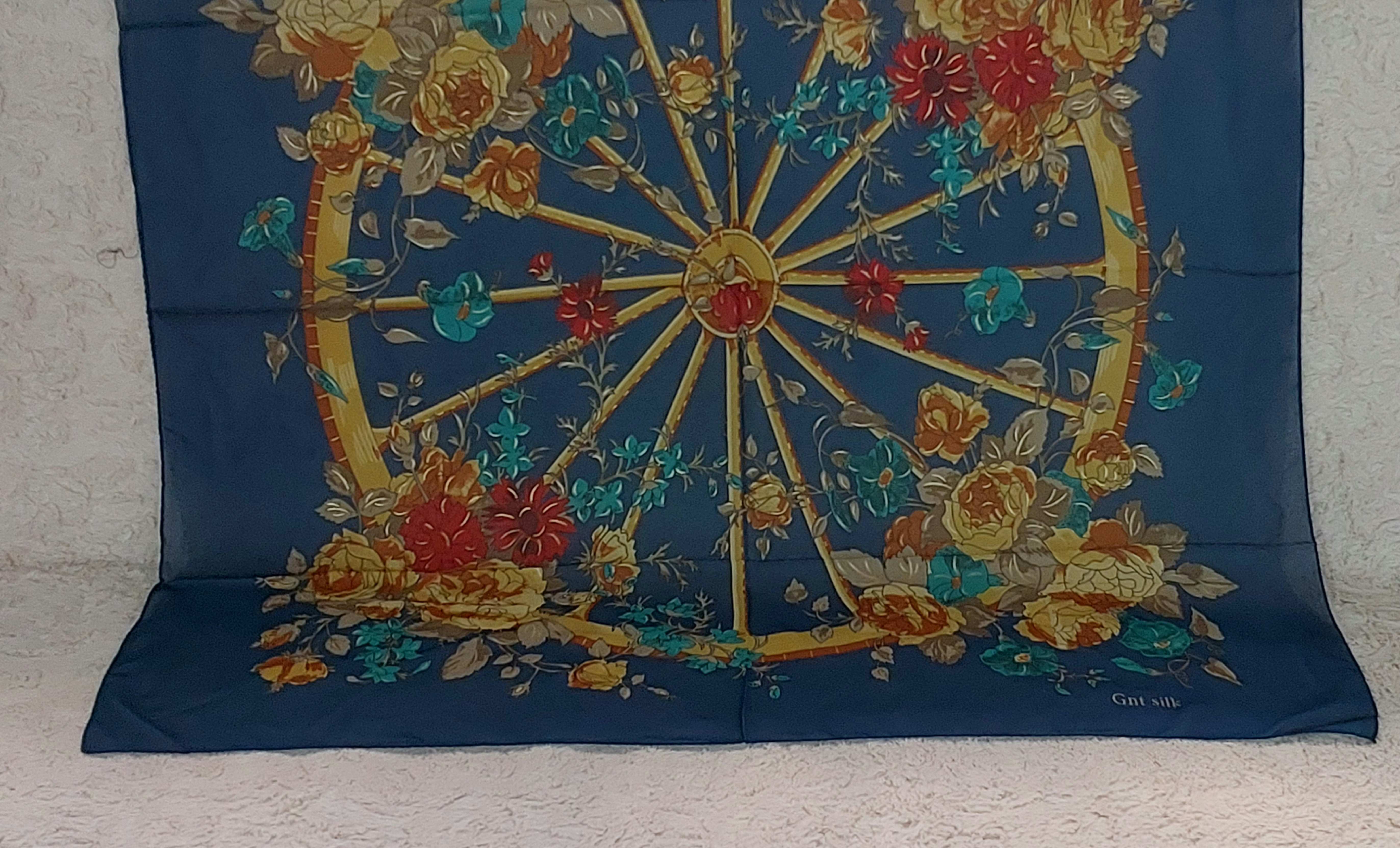 روسری زنانه حریر شیفون قواره ۹۰