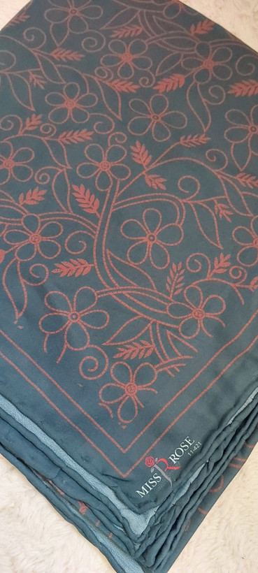 روسری زنانه سوپرنخ میس رز قواره ۱۴۰