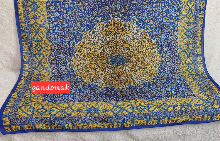 روسری زنانه سوپرنخ میس رز قواره ۱۴۰