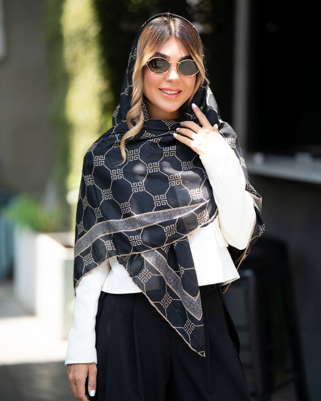 روسری زنانه نخی قواره ۱۴۰