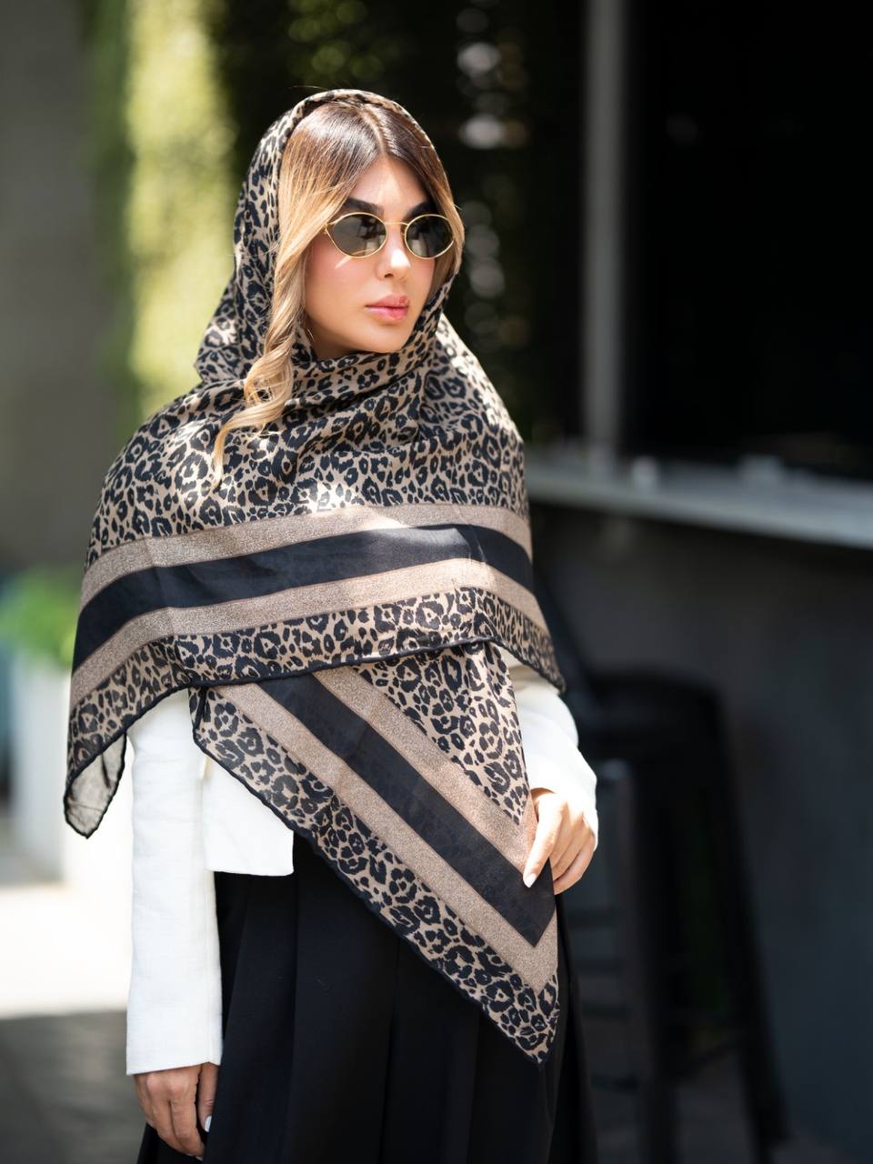 روسری زنانه نخی قواره ۱۴۰