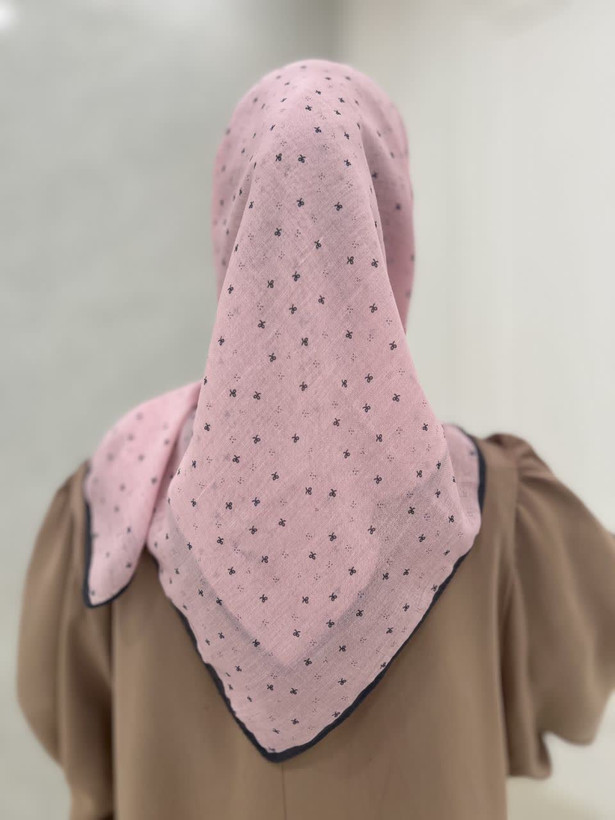 روسری دخترانه سوپرنخ میس رز قواره ۱۰۰(مجموعه اقتصادی)