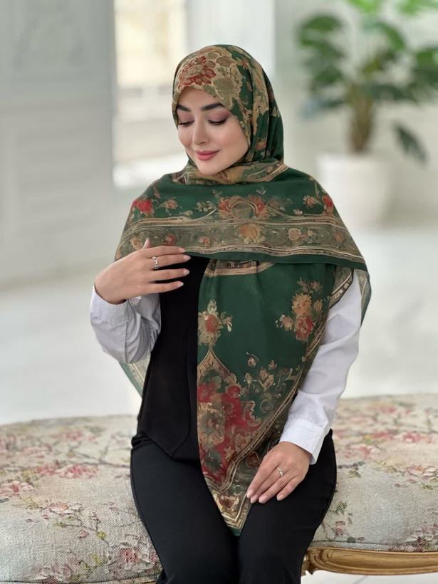 روسری زنانه سوپرنخ قواره ۱۴۰