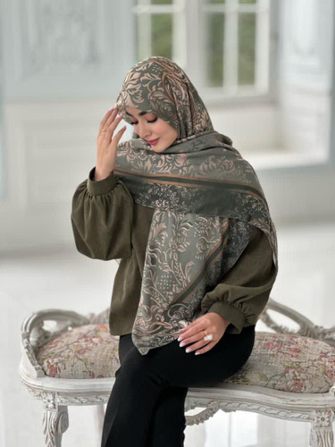 روسری زنانه سوپرنخ قواره ۱۴۰