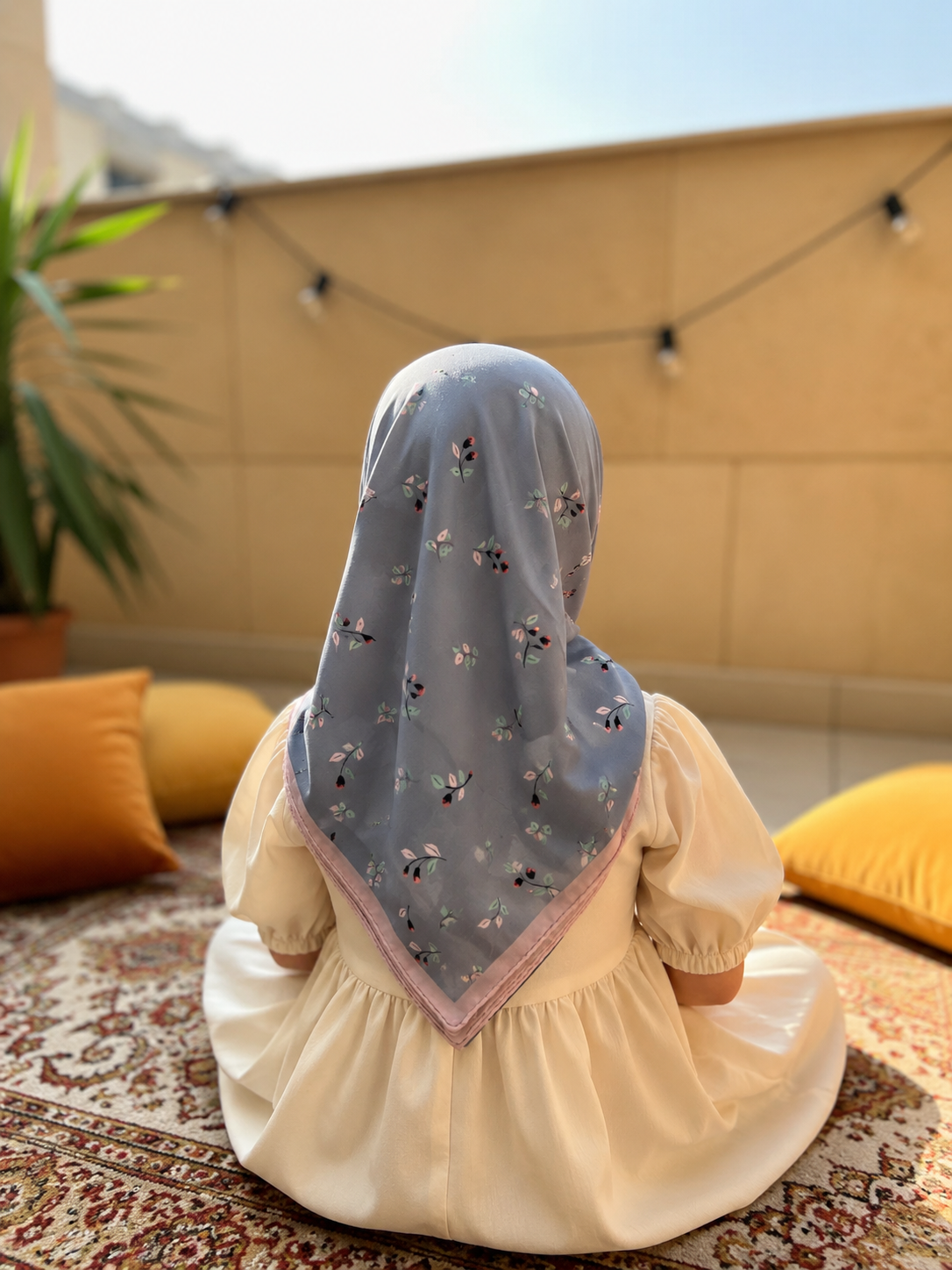 روسری دخترانه کرپنخ قواره ۱۰۰(مجموعه اقتصادی)
