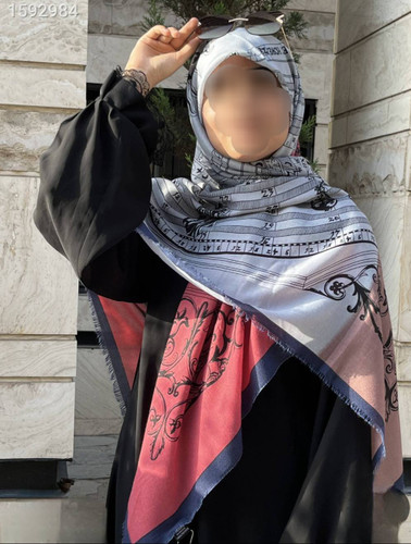 روسری نخی سیااسکارف وارداتی
