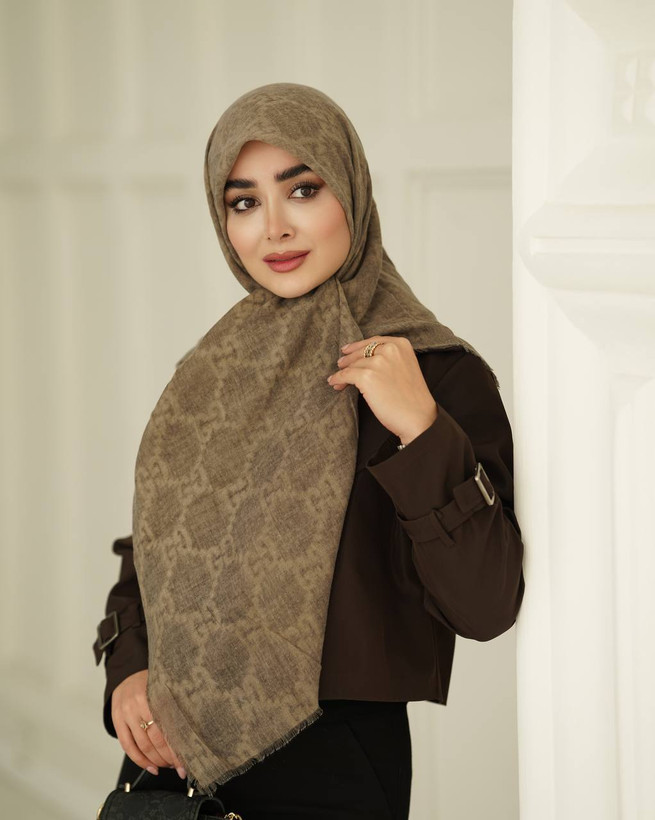 روسری نخ وارداتی سنگشور زنانه قواره ۱۳۰