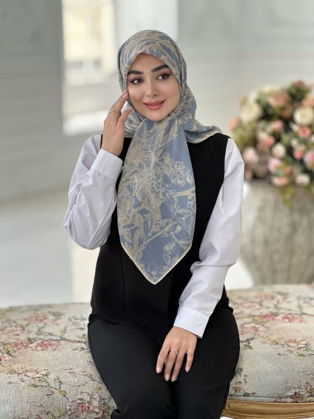 روسری سوپرنخ زنانه قواره ۱۴۰