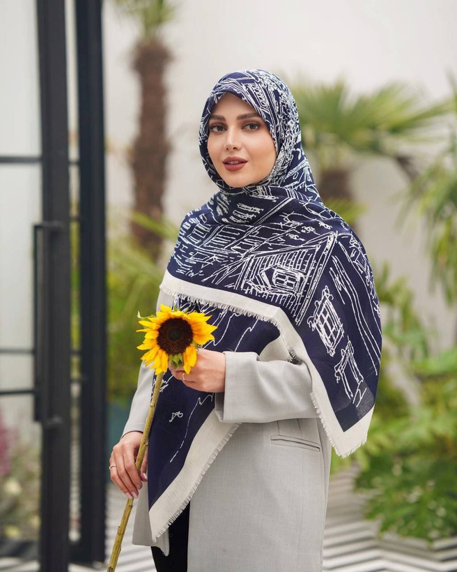 روسری نخ یونیک وارداتی