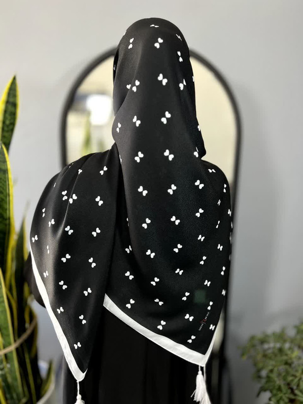 روسری سوپرنخ زنانه میس رز قواره ۱۴۰(مجموعه اقتصادی)
