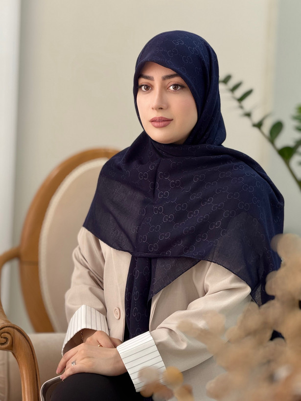 روسری وال سوپرنخ طرح گوچی قواره ۱۴۰