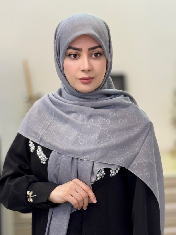 روسری وال سوپرنخ طرح گوچی قواره ۱۴۰