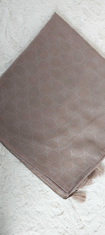 روسری وال سوپرنخ طرح گوچی قواره ۱۴۰