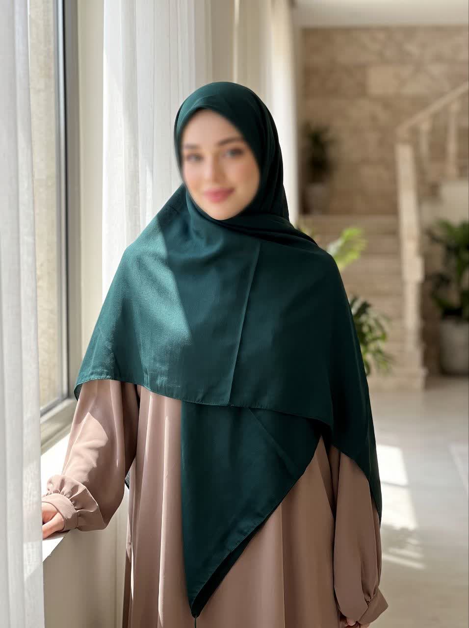 روسری نخی ساده